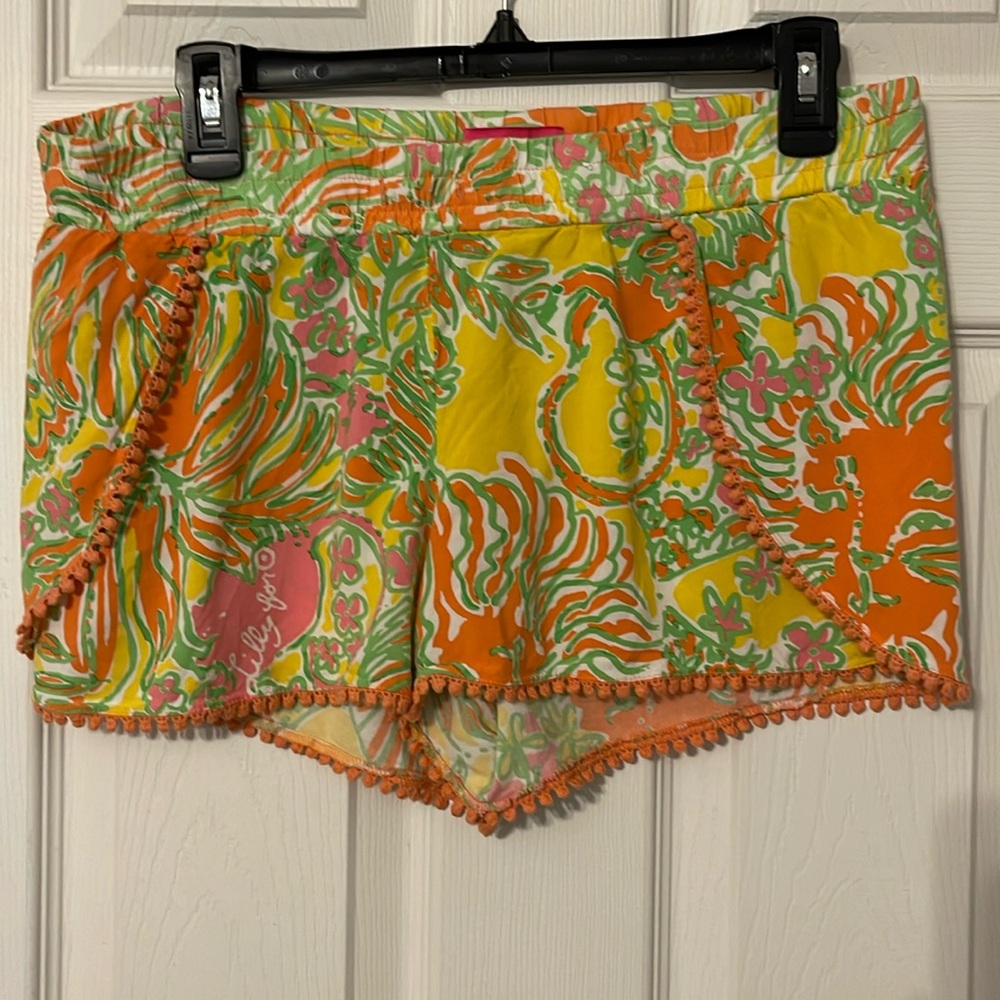 Lilly Pulitzer for Target Elastic Waist Shorts Size M